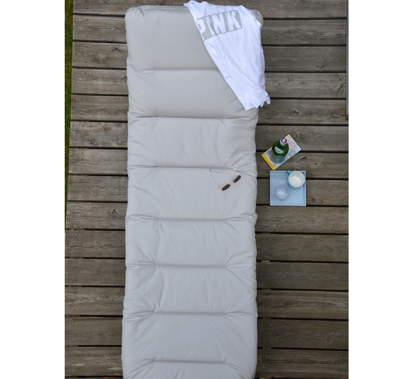 Amigo pute til solseng MT 135S lysegrå Fiam