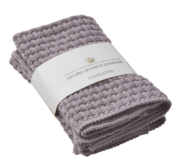 Nors Dusty Lavender Kjøkkenklut 2-Pk fra Georg Jensen Damask