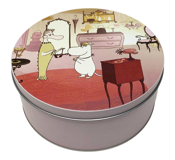 Mummi kakeboks Snorkfrøken rosa fra Muurla