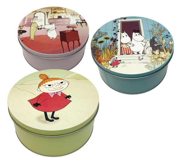 Mummi kakebokser 3 stk 18,5, 19,5 og 22 cm fra Muurla