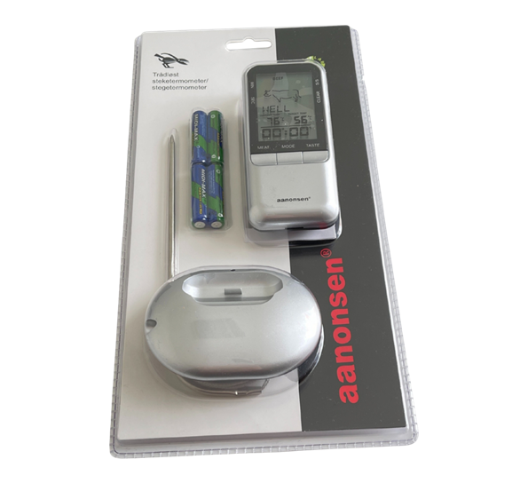 Steketermometer digitalt trådløst fra Aanonsen