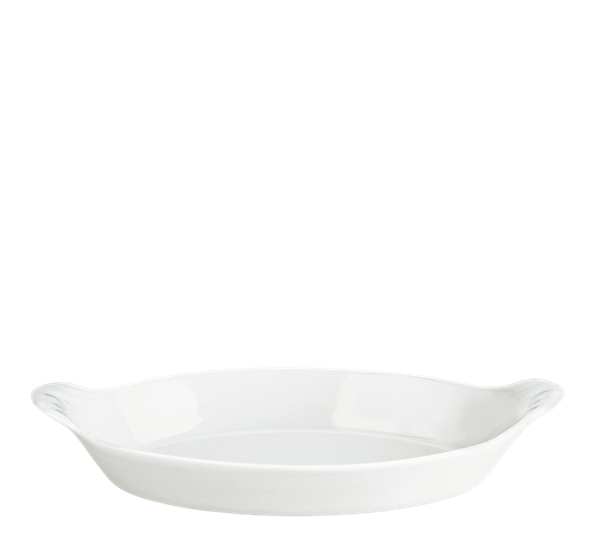 Serveringstallerken oval 28 cm fra Pillivuyt