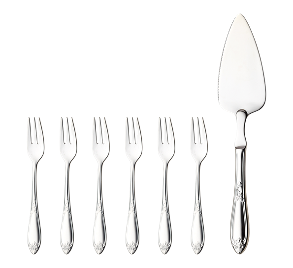 Nina kakesett fra Hardanger Bestikk