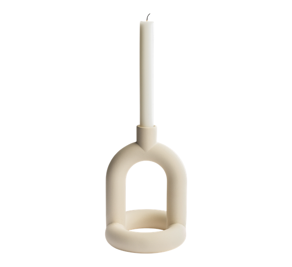 <p>Kapp&nbsp;lysestake 1. 17,8 cm&nbsp;ivory NOIDOI</p>
