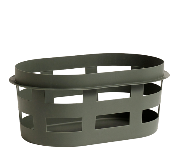 <p><span style="font-size:12px">Duplikat basket kleskurv liten army fra HAY</span></p>
