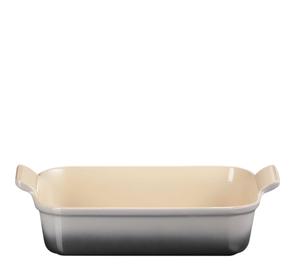 Heritage ildfast fat 2,4L 32,7x20,3 cm flint fra Le Creuset