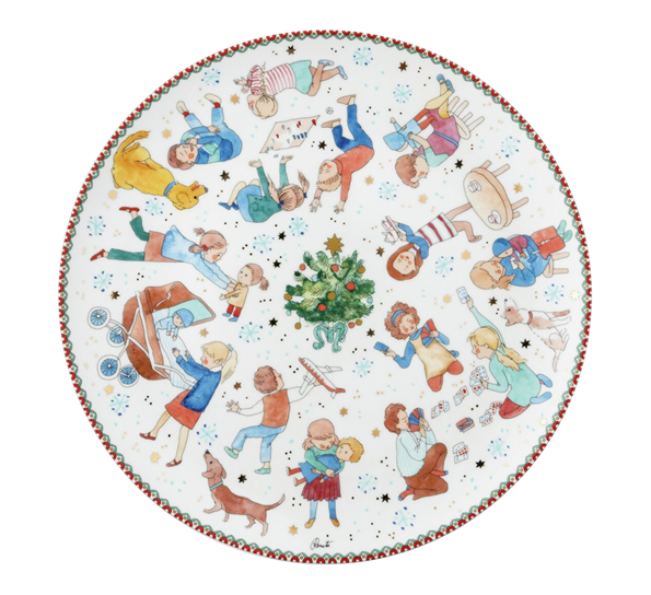 Weihnachtsspiele tallerken 28 cm Ltd 2025 Hutschenreuther