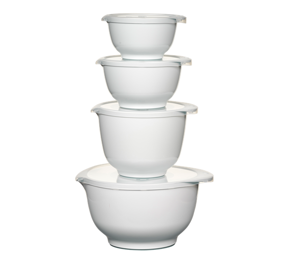 Margrethe bakebollesett 8 deler hvit fra Rosti