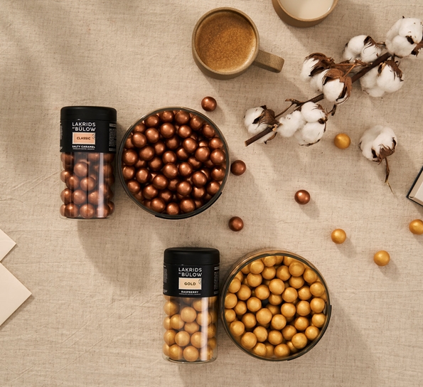 Gold lakris liten 125g fra Lakrids By Johan Bülow