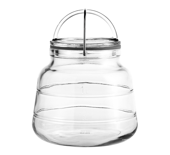 Scala oppbevaringsglass 1l fra Holmegaard