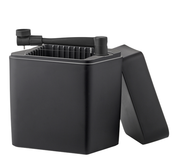 Classic osteboks sort fra Rosti