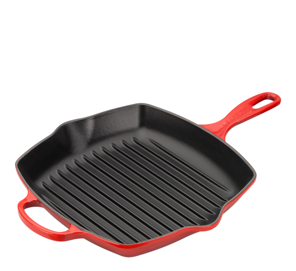 Grillpanne jern rød fra Le Creuset