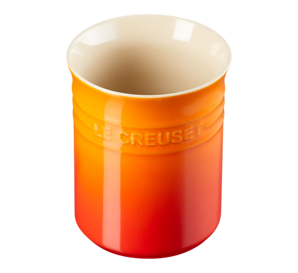 Bestikk og redskapskrukke 15 cm vulkan fra Le Creuset