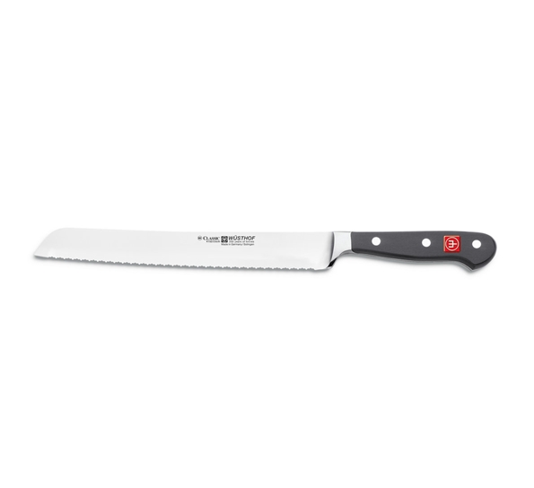 Classic brødkniv dobbel sagtann 23 cm fra Wüsthof
