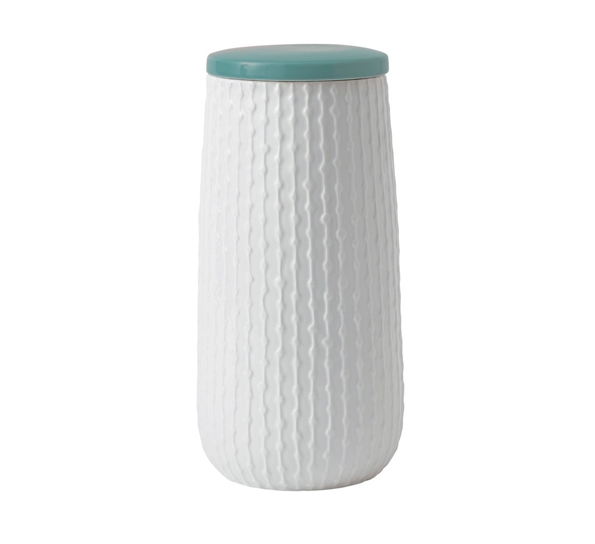 Hemingway Krukke Stor Turkis Hvit Royal D fra Royal Doulton