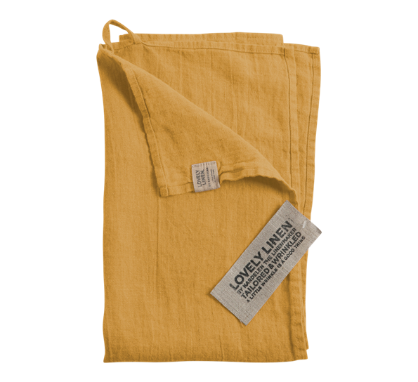 Lovely kjøkkenhåndkle 45x70 cm Honey fra Lovely Linen