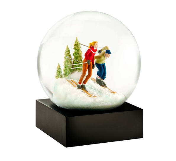 Snow Globe Skiers