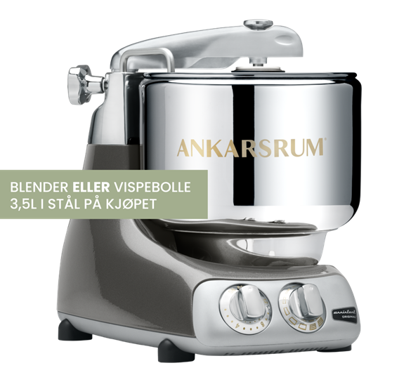Assistent kjøkkenmaskin 6230 black chrome fra Ankarsrum