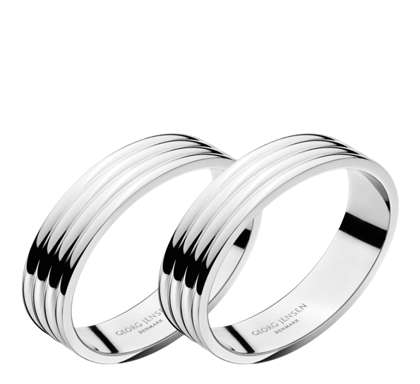 Bernadotte serviettringer 2 pk fra Georg Jensen