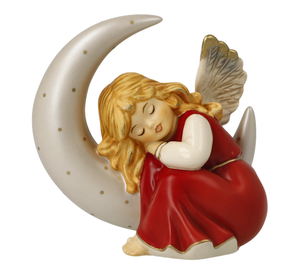 <p>Christmas Red engel Little Dream Journey 9,5 cm fra Goebel</p>
