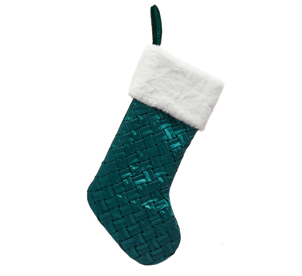 Julestrømpe 56 cm grønn EDG Enzo de Gasperi