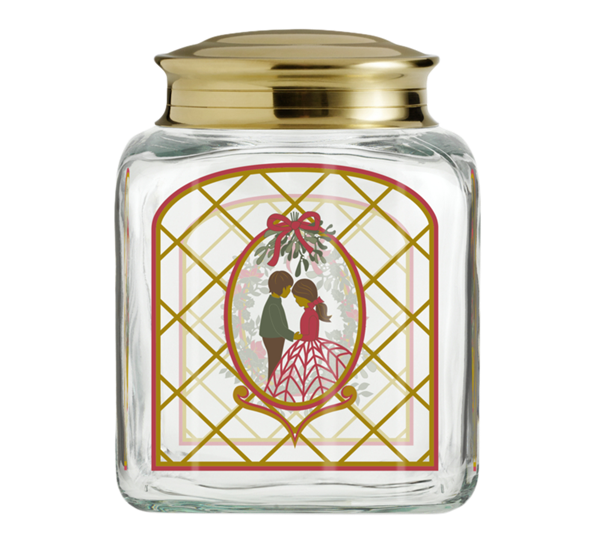 2025 julekakeglass 16 cm fra Holmegaard