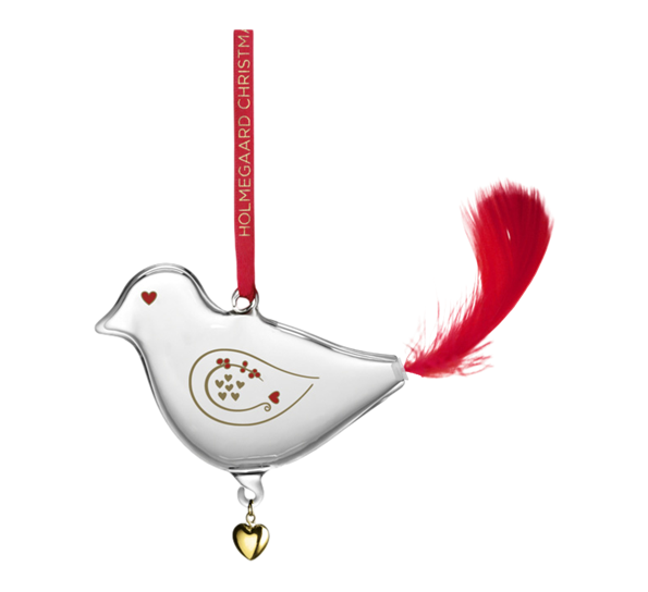 2025 årets julefugl liten klar fra Holmegaard