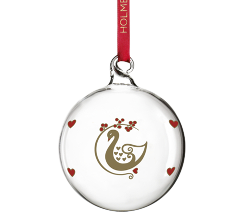 2025 årets julekule liten klar fra Holmegaard