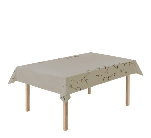 Hammershøi Christmas duk 150x320 cm sand fra Kähler