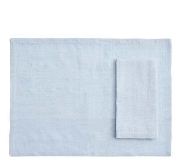 <p>Tavolo spisebrikke/serviett&nbsp;4-pk soft blå HAY</p>
