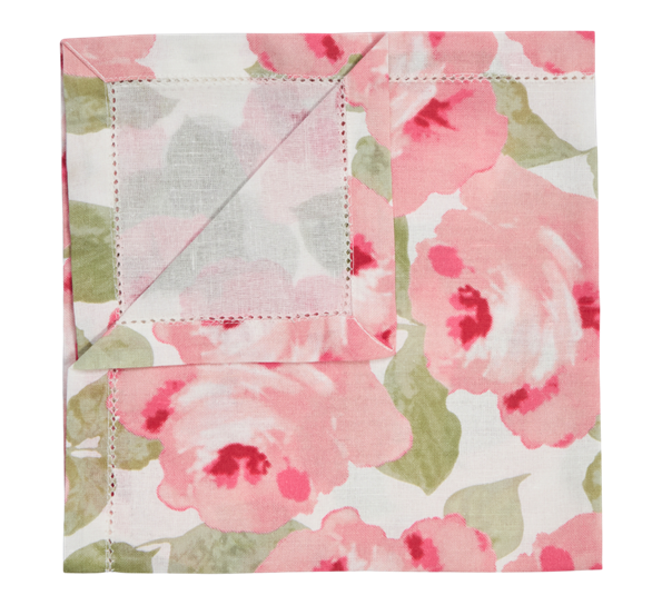 Serviett 50x50 cm Pink Bloom ByTiMo